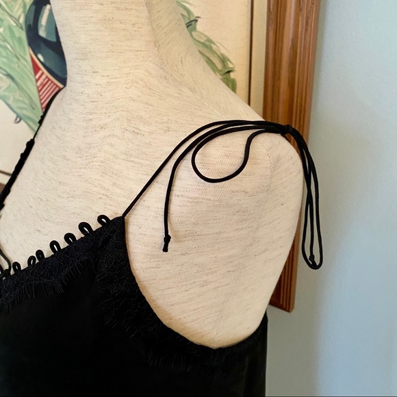 🖤 NWT 7 For All Mankind Lace-Up Top – Size XS - Picture 3 of 7